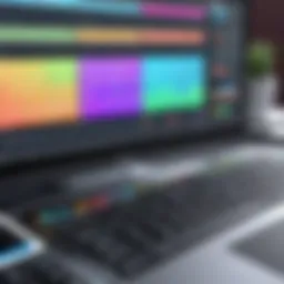 A screenshot showcasing the interface of affordable music editing software.