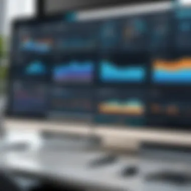 Logility Software Analytics Dashboard Logility software interface showcasing analytics dashboard
