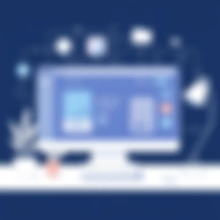 User-friendly interface of an apartment management website