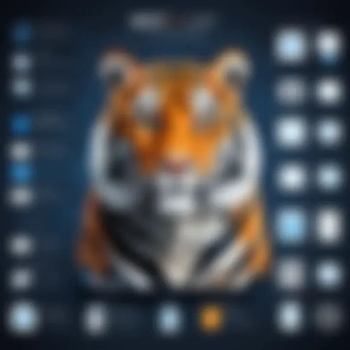 Infographic detailing best practices for leveraging the AssetTiger app