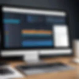User-friendly interface of church management software