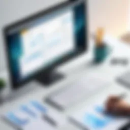 Visual representation of productivity tools