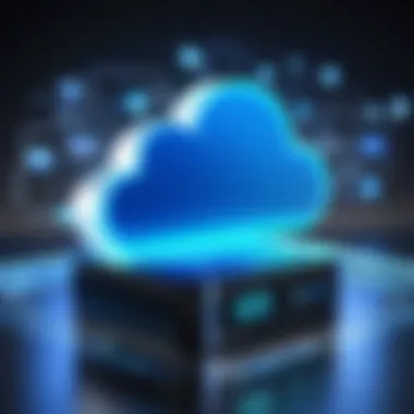 Secure cloud storage for backups