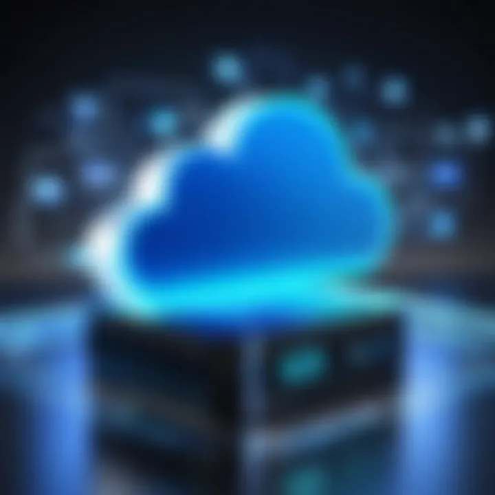 Secure cloud storage for backups