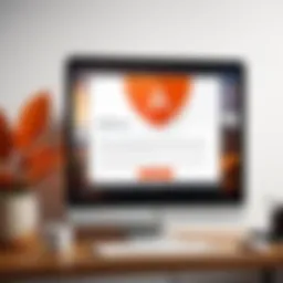 Brave browser interface showcasing ad-blocking feature