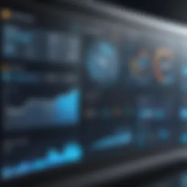 Dashboard Features of Building Management Software User interface of building management software showcasing dashboard features