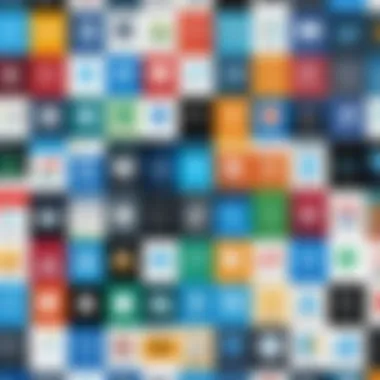 Diverse Analytical Software Options A collage of various analytical software logos