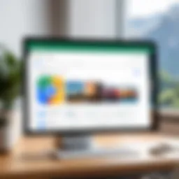 Screenshot of Google Voice PC app homepage showcasing user interface