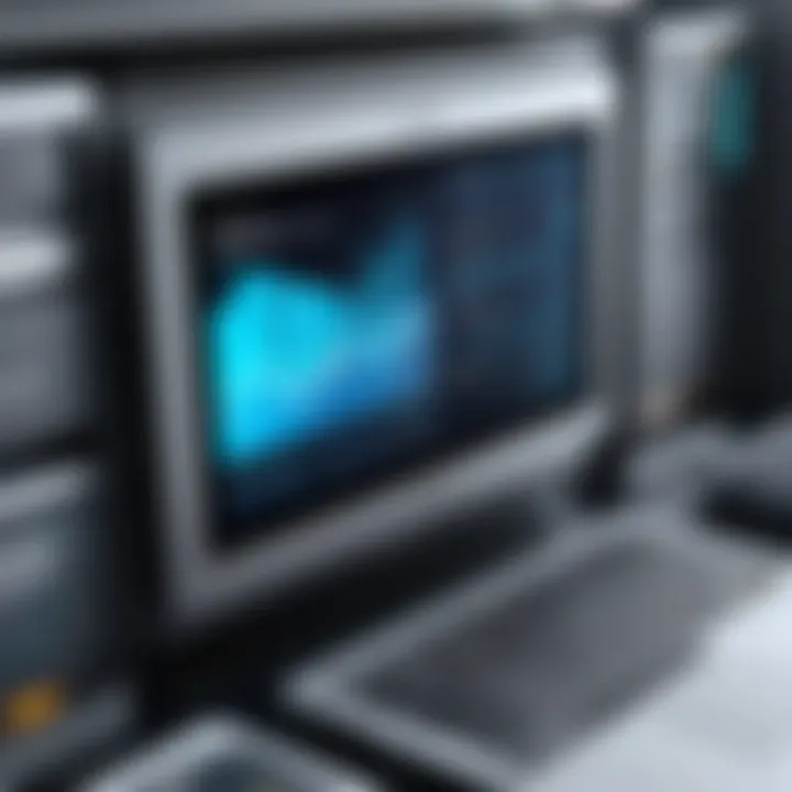 Illustration depicting seamless technology integration in inventory systems.