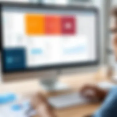 Project Management Software Interface Overview of project management software interface