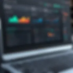 Auto shop software dashboard showcasing analytics