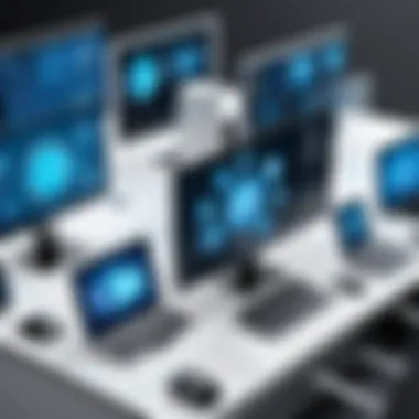 Applications of ScreenConnect in Various Industries Visual representation of ScreenConnect applications across various industries