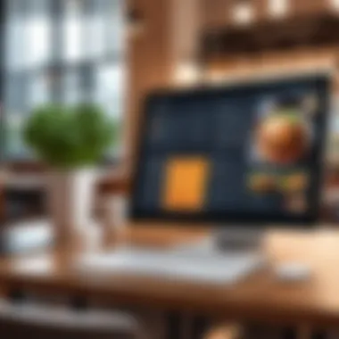 Innovative Restaurant Management Software Interface Innovative restaurant management software interface