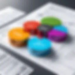 Visual representation of ERP cost components