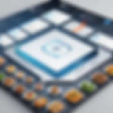 Integration Features of Delphi Catering Software Infographic showcasing integration features of Delphi catering software
