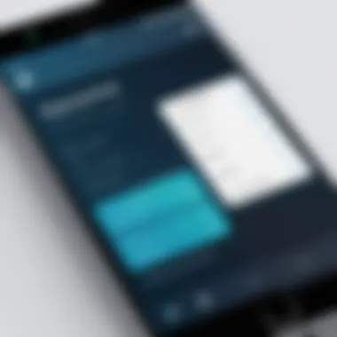 Duo Mobile App Interface Duo Mobile app interface showcasing two-factor authentication features
