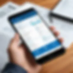 User interface of the EHS Insight App showcasing its streamlined navigation