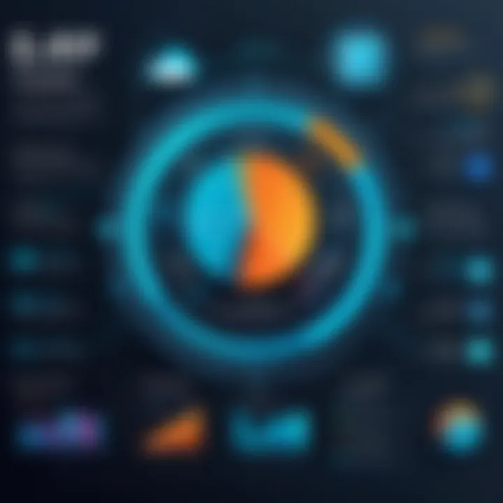 Infographic illustrating advantages of top ERP solutions