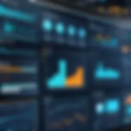 A modern production management dashboard displaying analytics and metrics.