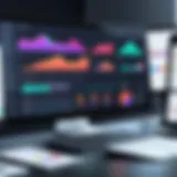 Dashboard view of accounting software showcasing various features