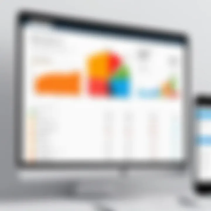 Comparison chart of accounting software pricing plans
