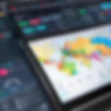 User-Friendly Dashboard of Mapping Software User-friendly dashboard of a relationship mapping software