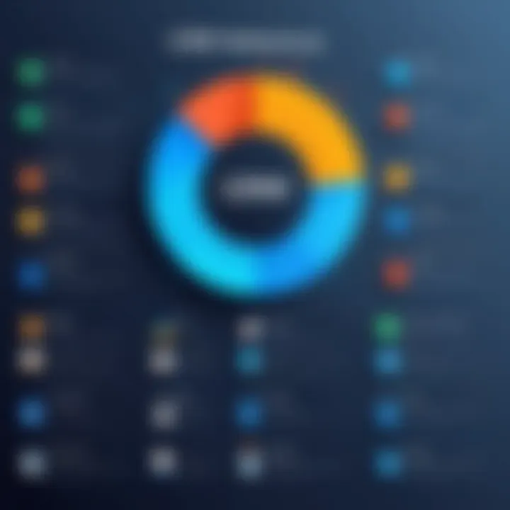 Comparison chart of popular CRM solutions