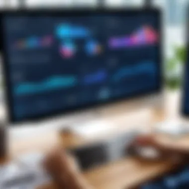 Advanced Delivery Software Analytics A sophisticated dashboard showcasing delivery software analytics