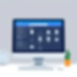 A computer screen displaying a modern fax application interface with various document options.