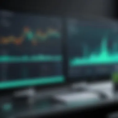 Visual comparison of financial software interfaces User interface of a financial management application