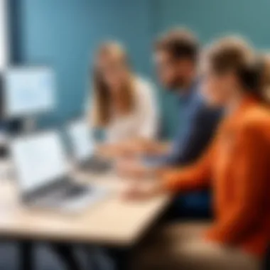 Educators Engaging with Technology Educators utilizing course creation software