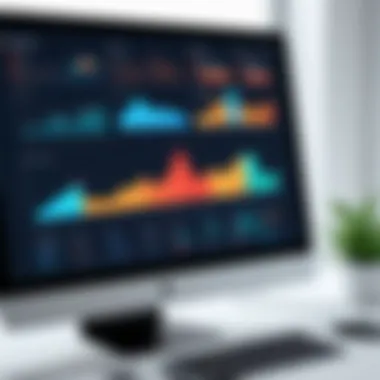 Graphical representation of sales data analytics using mapping tools