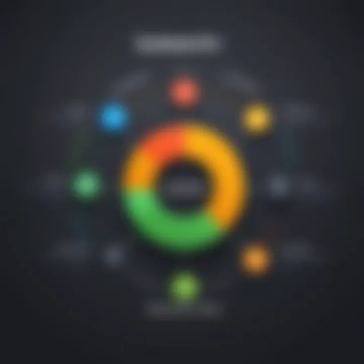 Graph illustrating user satisfaction ratings