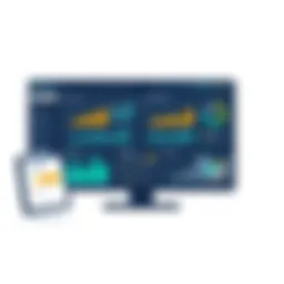 A sophisticated dashboard displaying hospitality management software tools