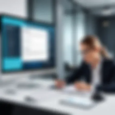 Infographic showcasing benefits of lawyer management systems