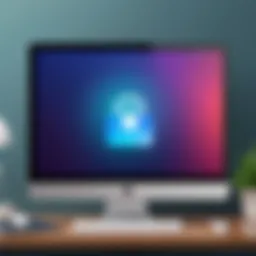 Login screen of CleanMyMac software showcasing user-friendly interface