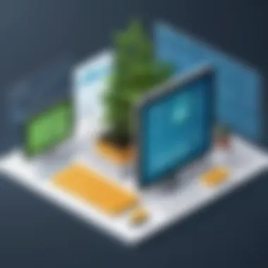 Growth in Educational Institutions Graph illustrating the growth of eLearning tools in educational institutions
