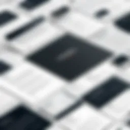 A visual representation of QuoteWerks templates showcasing various designs and layouts