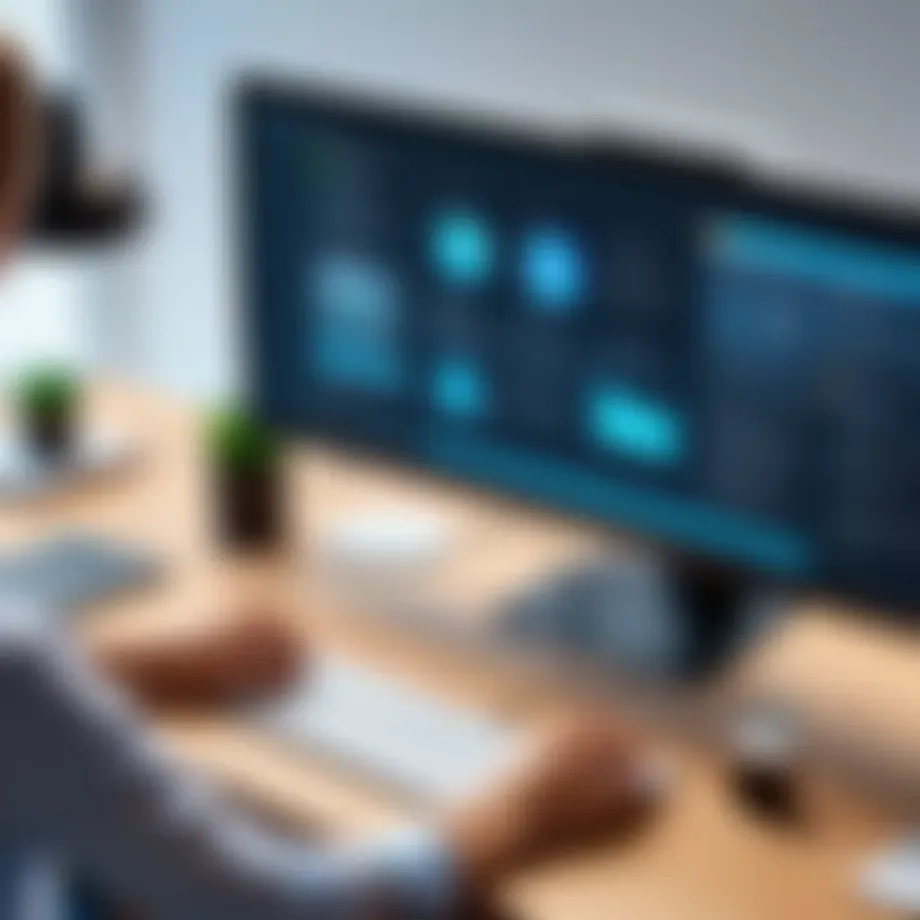 Interactive learning environment showcasing Smart Learning Suite Online