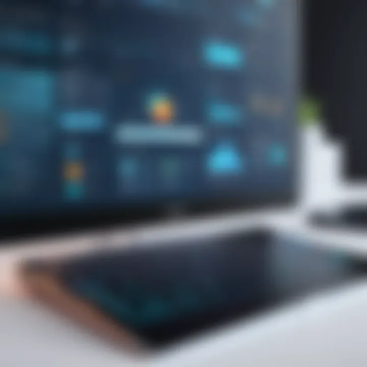 User interface of eLearning tools