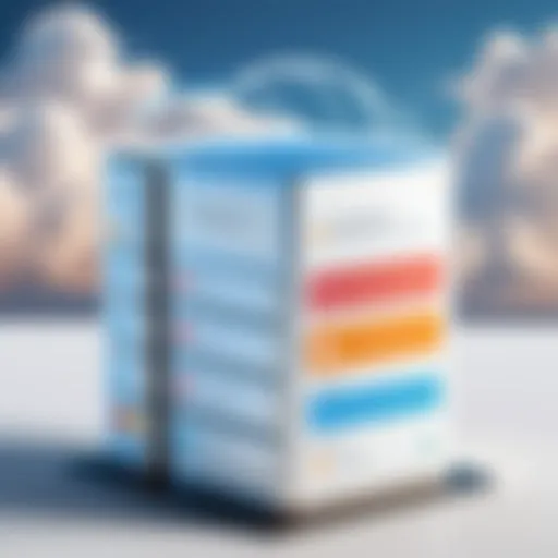 Architectural diagram of SQLite cloud database structure