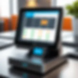 Overview of Square Point of Sale interface showcasing advanced features.