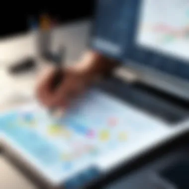 Visual representation of talent mapping tools in action Visual representation of talent mapping tools in action
