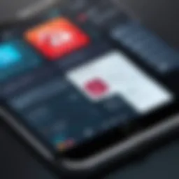 Overview of Adobe UX app interface showcasing key features
