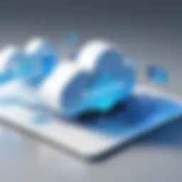 A visual representation of cloud computing architecture