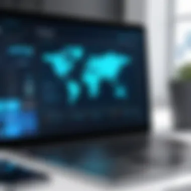 Advanced Features of Top Sales Systems Visual representation of advanced sales software features