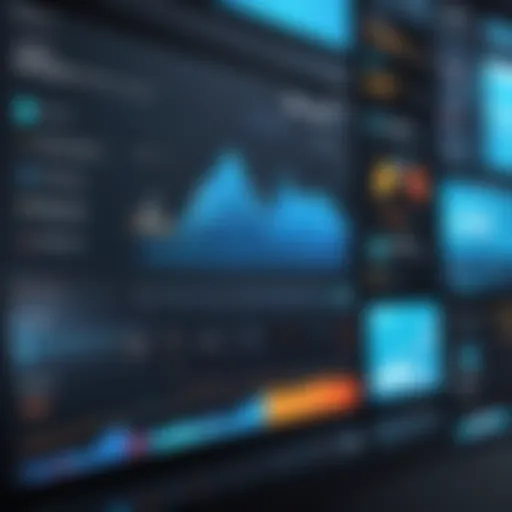A detailed dashboard showcasing volunteer activity metrics