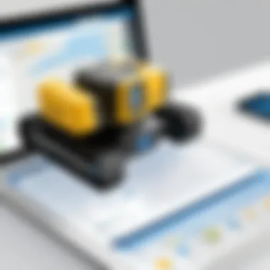 Visual representation of Trimble Connect interface