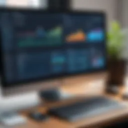 Overview of Falcon Security Software dashboard showcasing real-time analytics