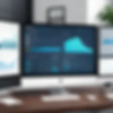 Project Estimation Software Interface Overview A visual representation of project estimation software interface showcasing various tools